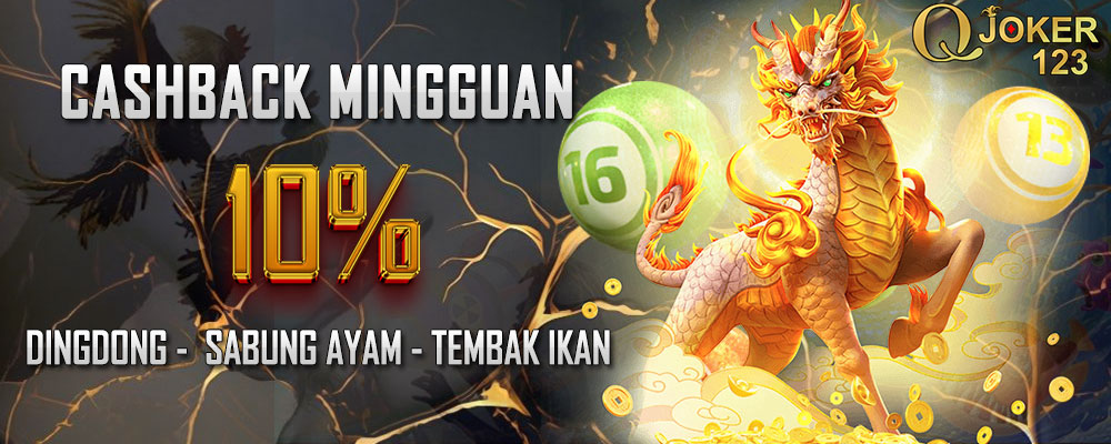 Bonus Cash Back Mingguan Ding Dong, Sabung Ayam, d